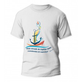 CamisetaTEMA 2025 ARTE 1 - RCC -BRANCO