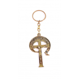 Chaveiro cruz Veni Creator