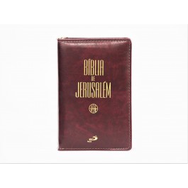 Bíblia Jerusalém Media Zíper