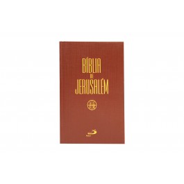 Bíblia de Jerusalém - Capa Cristal