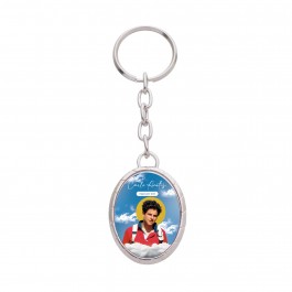 Chaveiro em metal Carlo Acutis