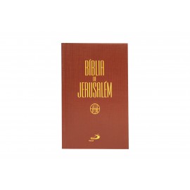 Bíblia de Jerusalém - Capa Cristal