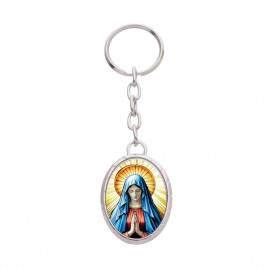 Chaveiro em metal Nossa Senhora de Pentecostes